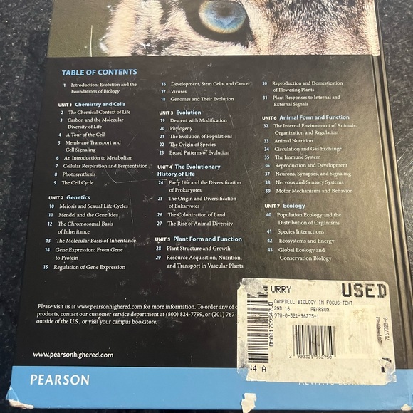 Biology High School Textbook - Picture 2 of 3